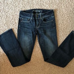 American Eagle Dark Jeans, Size 0 Long